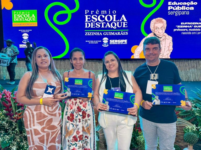 Escolas da Rede Municipal de Lagarto conquistam o Prêmio Escola Destaque
