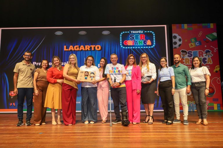 Educação de Lagarto conquista o Troféu Ser Criança 2025