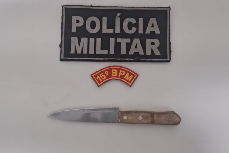 Polícia Militar prende homem por tentativa de feminicídio