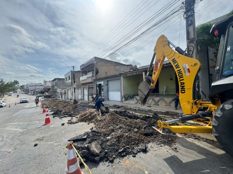 Prefeitura de Lagarto executa pacote de ações de infraestrutura urbana neste final de ano
