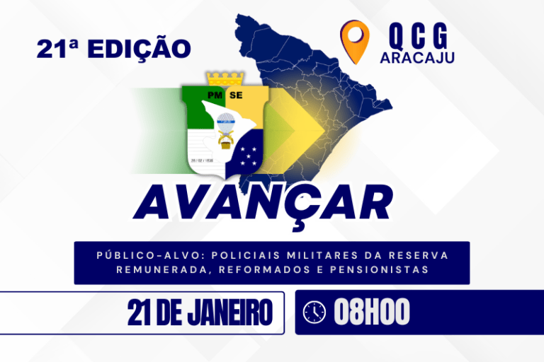 21º Edição do Programa Avançar será direcionada a militares da reserva remunerada, reformados e pensionistas