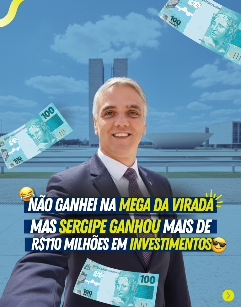 Fábio Reis destina investimento para Sergipe inteiro