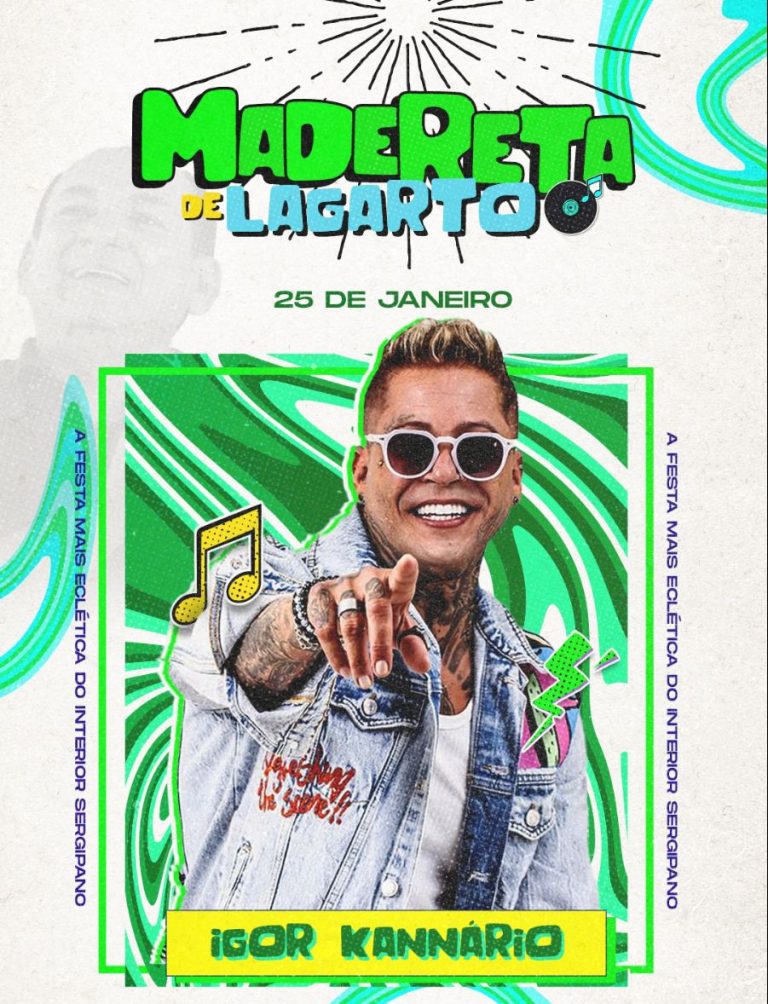 Igor Kannário confirmado na 12ª edição da Madereta, dia 25 de janeiro
