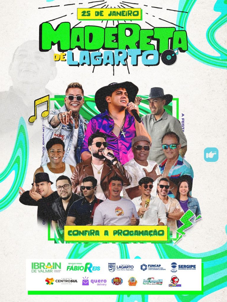 Madereta de Lagarto apresenta programação da 12ª edição