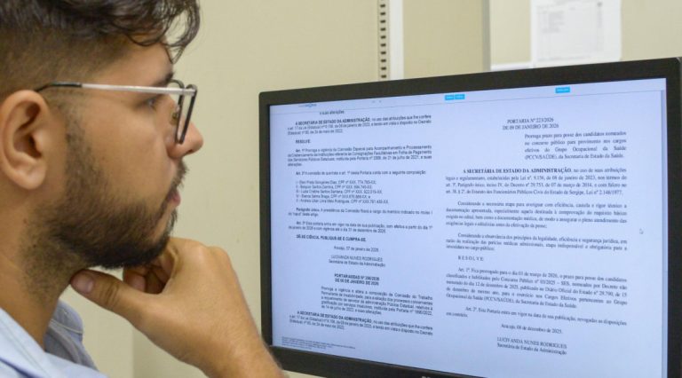Governo prorroga prazo de posse para candidatos nomeados no concurso da Secretaria da Saúde