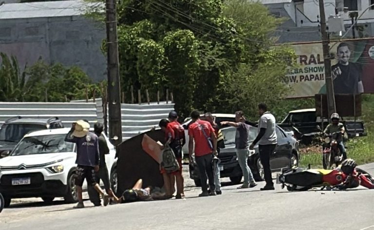 Acidente deixa uma pessoa ferida em Lagarto