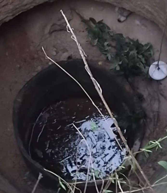 Cachorro é resgatado pelo Corpo de Bombeiros após cair em cisterna na zona rural de Lagarto