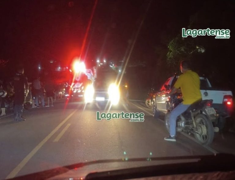 Grave acidente envolvendo motocicleta deixa uma vítima fatal em Simão Dias