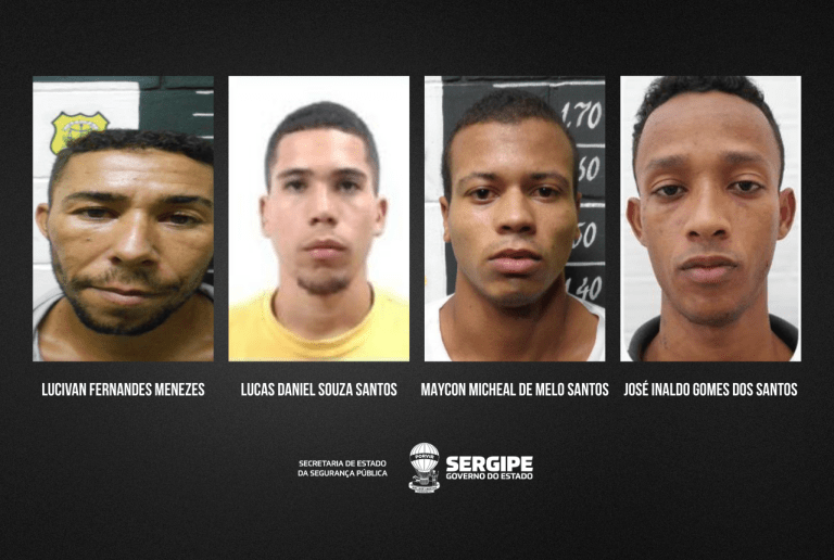 Quatro criminosos morrem após confronto com a Polícia em Sergipe
