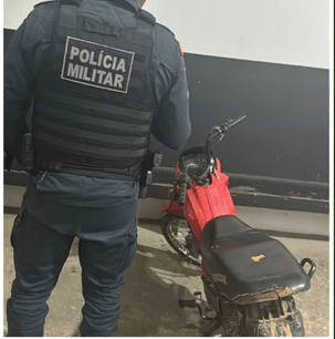 PM apreende motocicleta com sinais identificadores adulterados após tentativa de assalto em Lagarto