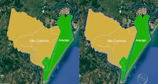 Justiça Federal nega ação de Aracaju em novo julgamento sobre divisão territorial com São Cristóvão