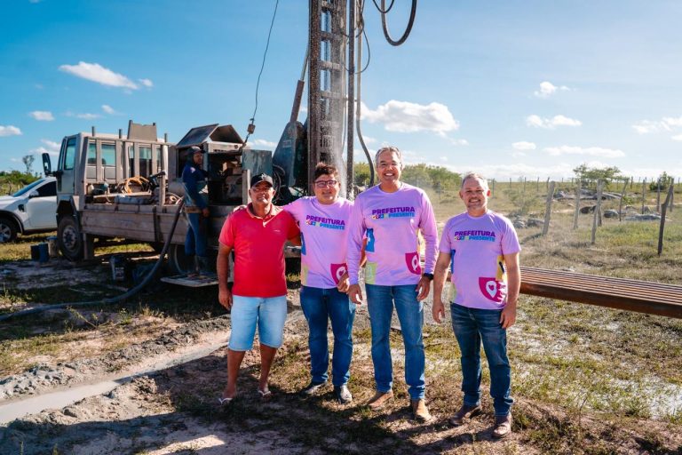 Prefeitura de Lagarto inicia perfuração de poços artesianos para fortalecer produção agrícola
