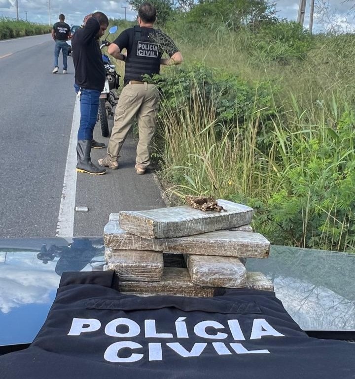 Ação integrada apreende drogas e prende suspeito na rodovia que liga Lagarto a Tobias Barreto