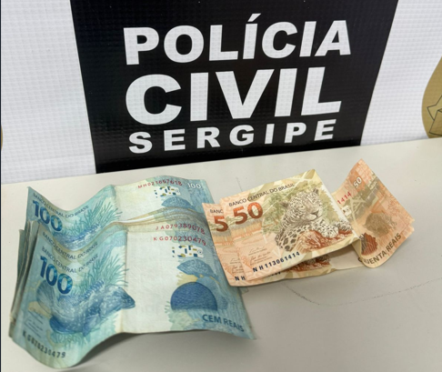 Polícia recupera R$ 1,5 mil subtraídos de caixa eletrônico no interior de SE