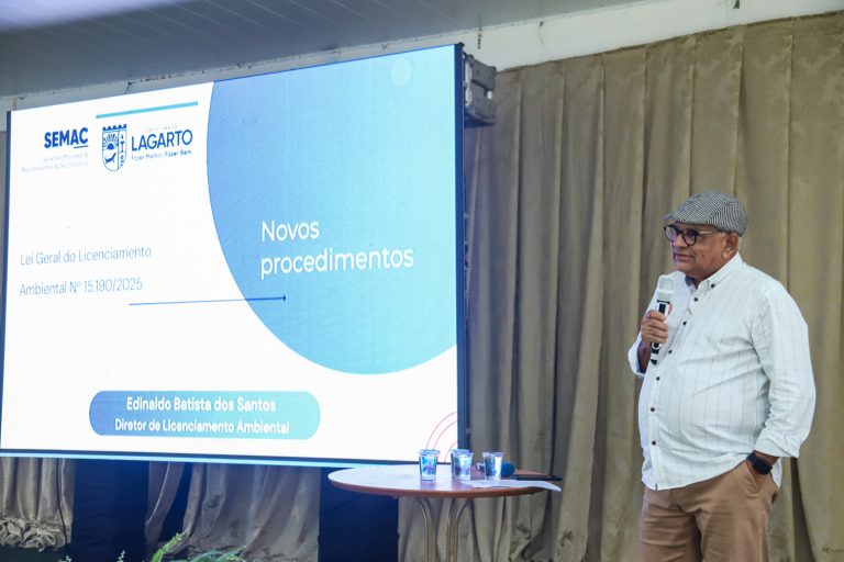 Prefeitura de Lagarto realiza ação de orientação sobre novo modelo de licenciamento ambiental e abertura de empresas