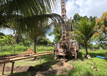 Prefeitura realiza perfuração de poço artesiano na zona rural de Lagarto