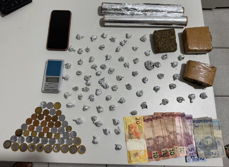 Dois homens são presos por tráfico de drogas na feira livre de Lagarto