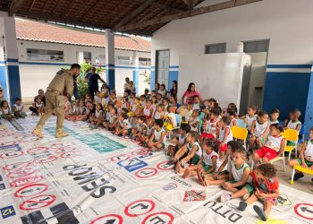 Maio Amarelo: DTTU promove educação para o trânsito em Lagarto