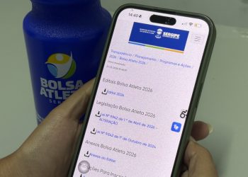 Governo de Sergipe abre inscrições para 195 vagas do Bolsa Atleta 2026