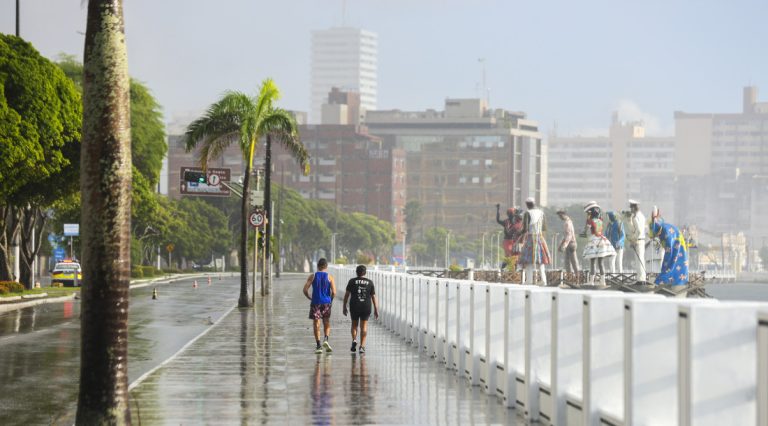 Previsão indica final de semana com chuvas fracas a moderadas em Sergipe