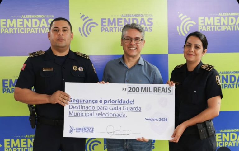 GML é contemplada com emendas do Senador Alessandro Vieira