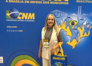 Vice-prefeita Suely Menezes participa da Marcha a Brasília em Defesa dos Municípios