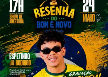Com participação de grandes nomes do arrocha, cantor Gomes Yuri grava primeiro audiovisual neste domingo, 24
