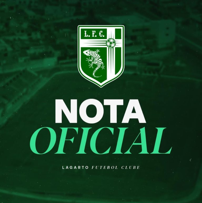 Lagarto Futebol Clube anuncia saída do técnico Steve Almeida