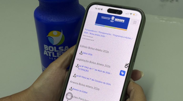 Governo divulga lista preliminar de candidatos ao Bolsa Atleta Sergipe 2026