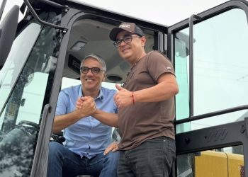 Ao lado de Fábio Reis, prefeito Cristiano anunciou novos investimentos para Simão Dias