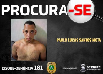 Polícia Civil divulga imagem de investigado por homicídio