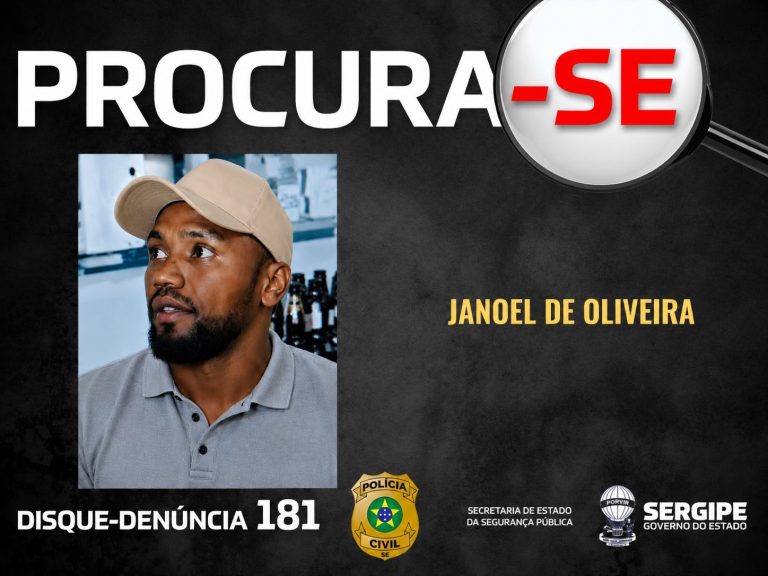 Polícia Civil identifica suspeito de feminicídio em Boquim e pede ajuda para localizá-lo