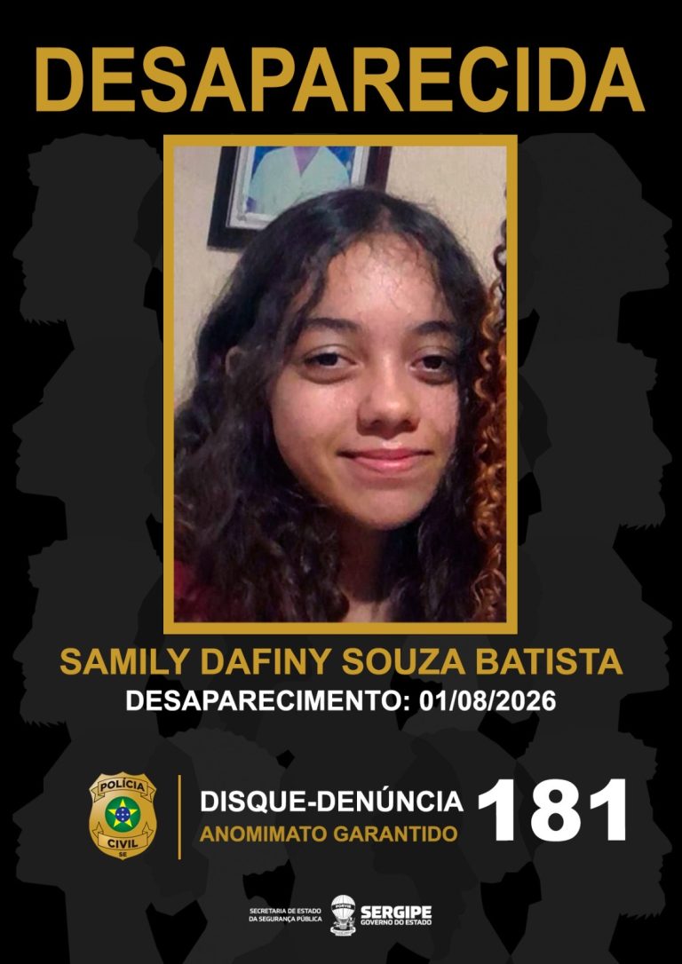 Polícia Civil busca informações sobre adolescente de 16 anos desaparecida