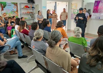 Patrulha Maria da Penha promove ação de conscientização em unidades de saúde de Lagarto