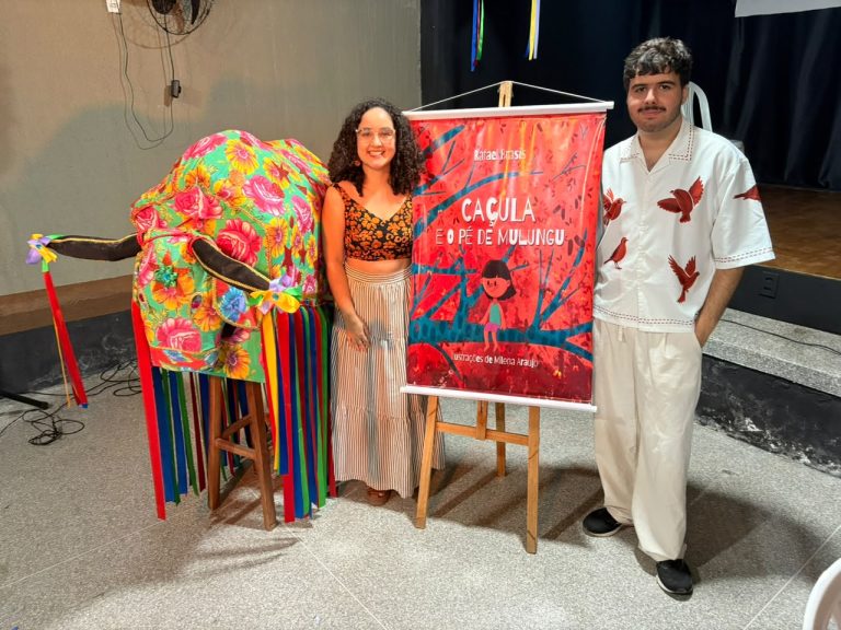 Lançamento do livro “Caçula e o Pé de Mulungu” celebra cultura popular e reúne artistas em Lagarto