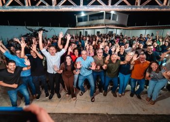Ibrain, Sérgio, Fábio e Suely participam de encontro com lideranças no povoado Mariquita