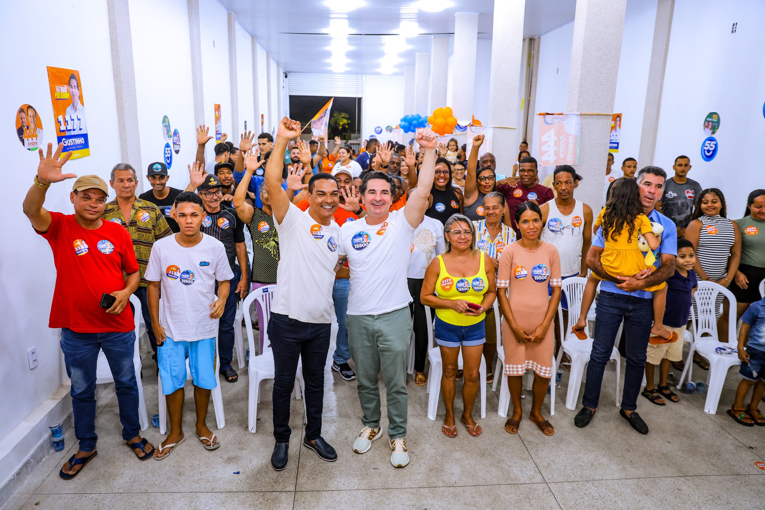 Gustinho em encontro no Parque dos Faróis em Socorro