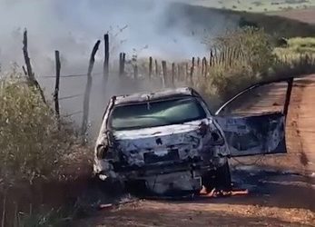 PC identifica fraude após motorista de aplicativo provocar incêndio no próprio carro