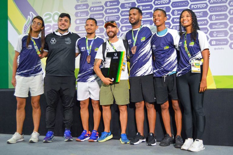 UFS conquista oito pódios nos Jogos Universitários Brasileiros em Goiás