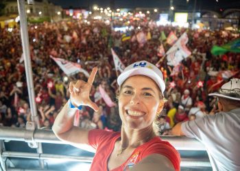 Érica Mitidieri reafirma apoio a Lula pela inclusão, pelo respeito à diversidade e pelo combate à fome