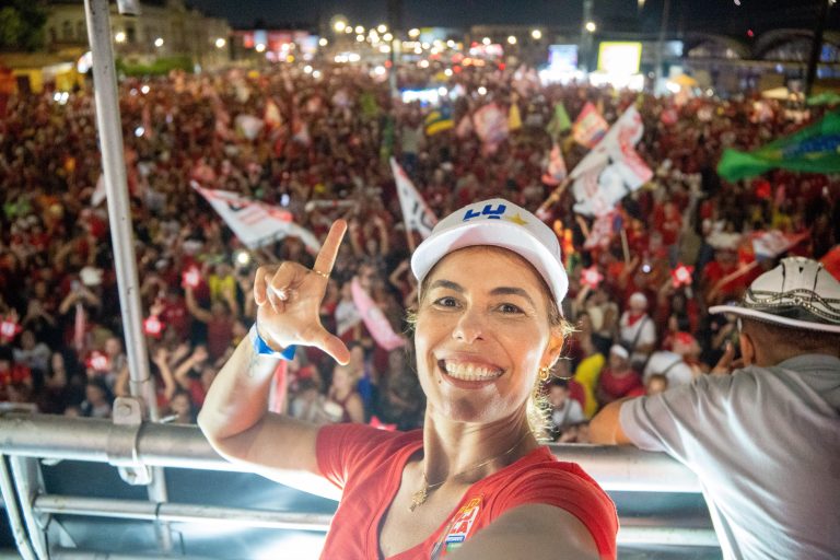 Érica Mitidieri reafirma apoio a Lula pela inclusão, pelo respeito à diversidade e pelo combate à fome