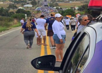 PM reforça policiamento durante a Peregrinação de Divina Pastora