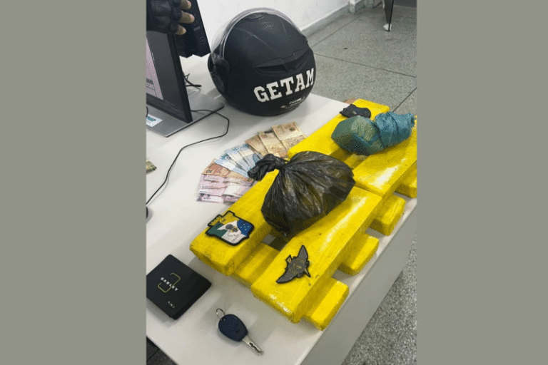 Polícia Militar apreende cerca de 8 Kg de maconha em SE