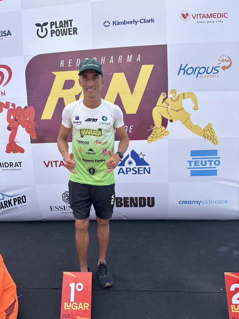 Atleta de Lagarto conquista pódio em corrida de 21 km na Paraíba