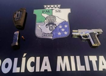 PM e PRF apreendem arma de fogo durante Operação Protetor de Fronteiras em Sergipe