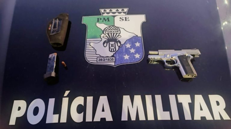 PM e PRF apreendem arma de fogo durante Operação Protetor de Fronteiras em Sergipe