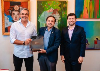 Prefeito Sérgio busca investimentos e melhorias no Banco do Nordeste