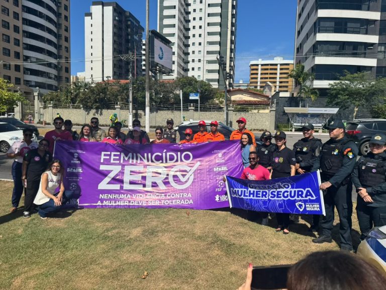 Operação Mulher Segura mobiliza população para denunciar violência contra a mulher em Sergipe