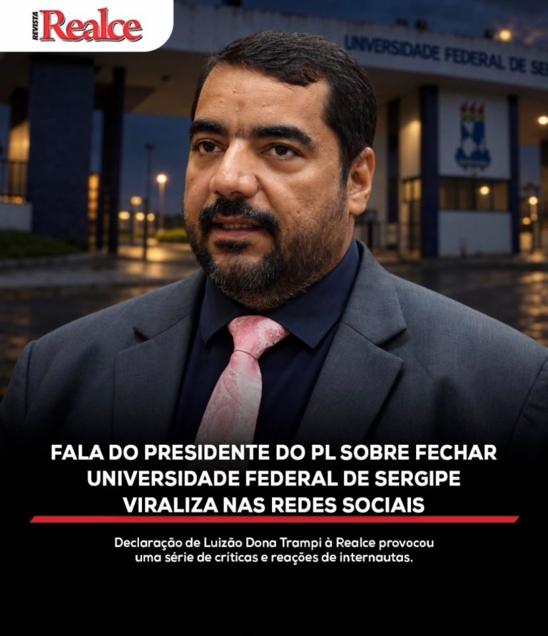 Fala do presidente do PL sobre fechar Universidade Federal de Sergipe viraliza nas redes sociais